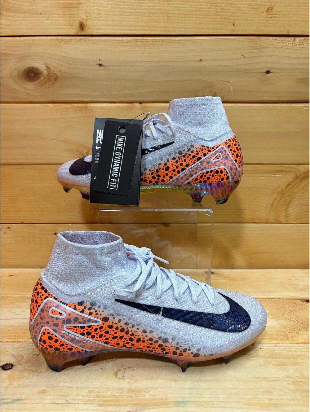 New Nike Mercurial Superfly X 10 Elite Flyknit soccer Cleats HF9395-900 M 4 W5.5